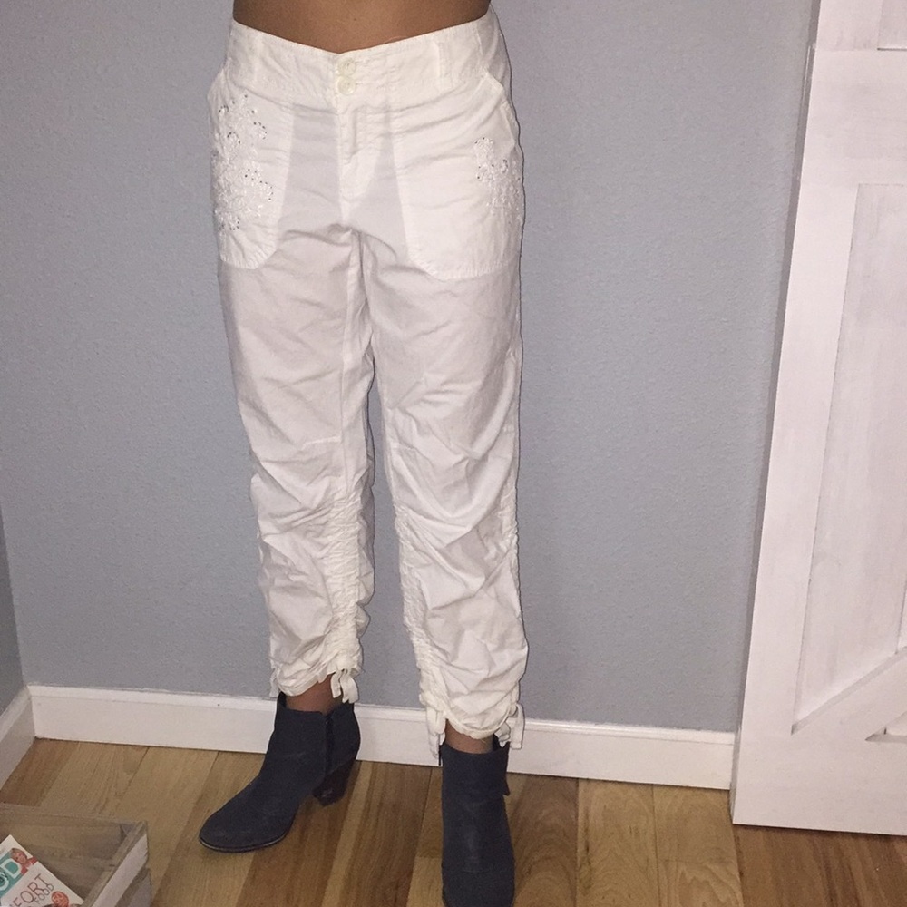 White capris